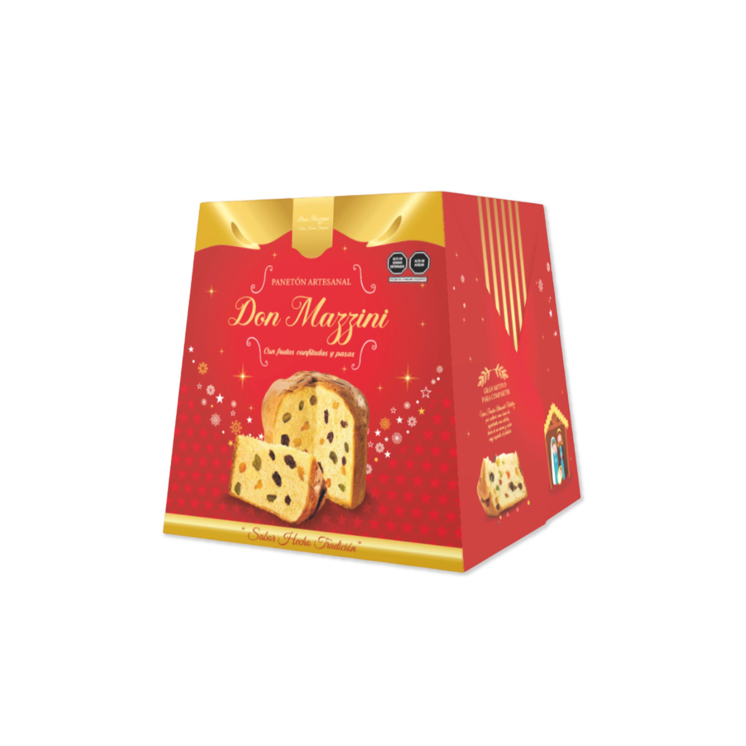 Caja para panetones